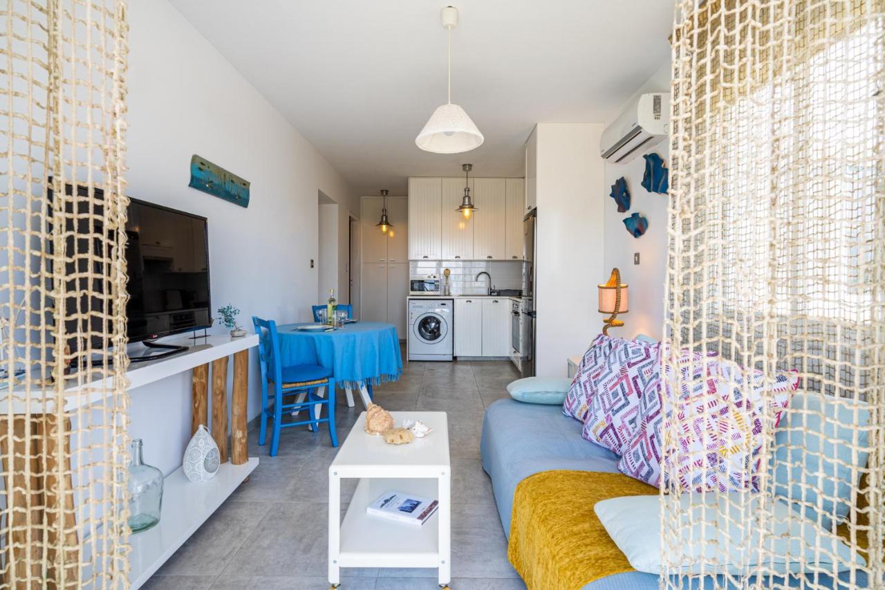 Seawaves 1- Bedroom Apartment Near Meneou Beach Larnaca Exterior foto